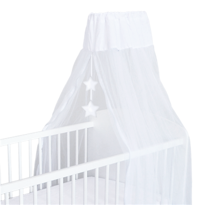 Voile de lit Domiva Little bear blanc