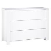 Commode 3 tiroirs Sauthon Loft Blanc