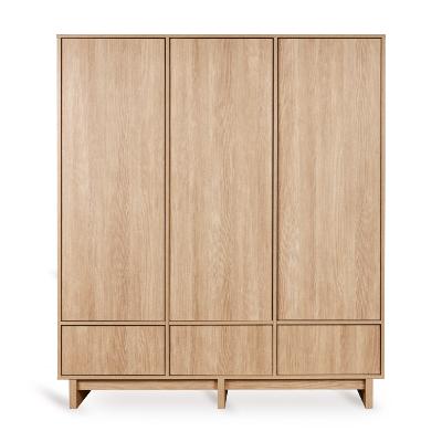 Armoire XL Quax Kyo 3 portes 3 tiroirs Honey