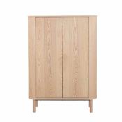Armoire Quax Yume Portes Plates Natural Ash