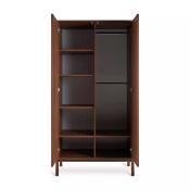 Armoire 2 Portes Quax Ashi Chataignier