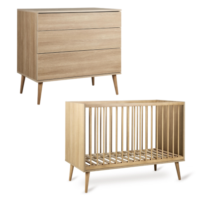 DUO LIT 120X60 + COMMODE QUAX FLOW HONEY