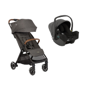 Pack duo poussette Pact pro (shell Gray) + siège auto Snug 2 (shale)