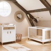Lit + Commode Théo Sophie la Girafe