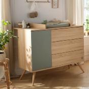 Commode Sauthon Seventies Sauge