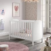 Lit bébé 120x60 Vipack Amori Blanc
