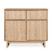 Commode Quax Kyo 2 portes 2 tiroirs Honey