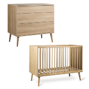 DUO LIT 120X60 + COMMODE QUAX FLOW HONEY