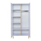 Armoire 2 portes Quax Mono White