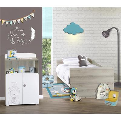 Lit Combine Evolutif Sauthon Teddy Sauthon Baby Price Bebe Et Compagnie