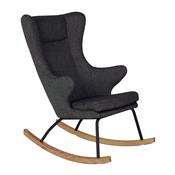 Rocking Chair adulte deluxe Black Quax