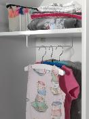 Armoire Vipack Casami 1 Porte Rose