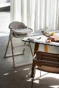 Chaise haute Quax Viola Grise