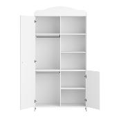 Armoire 2 portes Vox Megeve blanc
