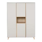 Armoire 4 portes Quax Loft Argile