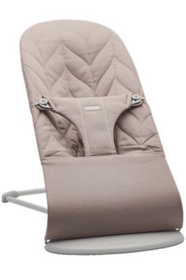 Transat Babybjorn matelassage pétale gris sable