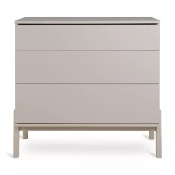 DUO LIT 140X70 + COMMODE QUAX ASHI ARGILE