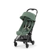 Poussette Cybex Coya Châssis Matt Black Tissus Leaf Green