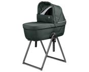 Poussette Trio Veloce + Siège auto Primo Viaggio SLK + Nacelle Culla Belvedere et support Metal Peg Perego