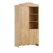 Armoire 2 portes Vox Megeve bois
