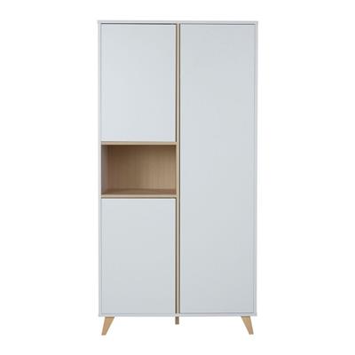 Armoire 3 portes Quax Loft white (blanc)