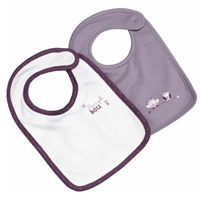 Lot de 2 bavoirs Mamzelle bou