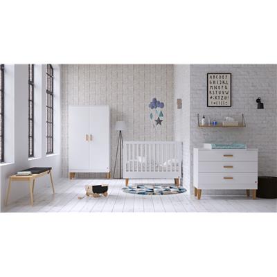 Chambre Complète Lounge blanc 120x60