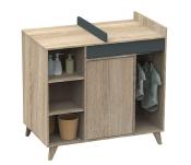 Commode  langer volutive Sauthon Nova Gris Volcan