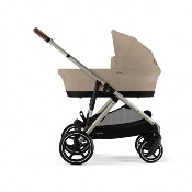 Poussette Gazelle S cybex Almond Beige (Taupe Frame)