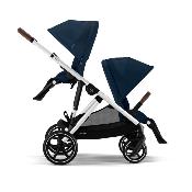 Poussette Cybex Gazelle S Ocean Blue châssis gris