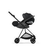 Poussette Duo Mios Confort Matt Black / Sepia Black avec Nacelle Pliable Cybex