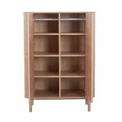 Armoire Quax Yume Portes Plates Natural Ash