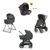 Poussette Quattro Aptica XT Magnet Grey DARWIN RECLINE