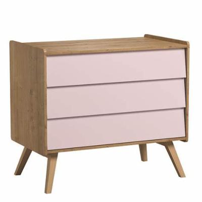 Commode Vox Vintage bois/rose