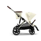 Poussette Cybex Gazelle S Seashell beige chssis taupe