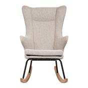Rocking Chair adulte Deluxe Sand Grey Quax