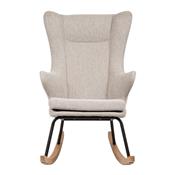 Rocking Chair adulte Deluxe Sand Grey Quax