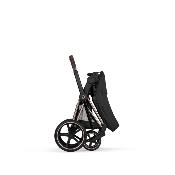 Poussette Duo Priam Confort Rosegold / Sepia Black avec Nacelle Pliable Cybex
