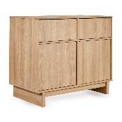Commode Quax Kyo 2 portes 2 tiroirs Honey