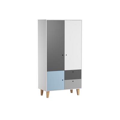 Armoire 2 portes Concept Vox Bleu