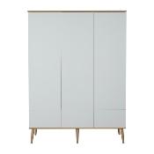 Armoire 3 portes Quax Flow White