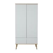 Armoire 2 portes Quax Flow White