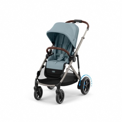 e-Gazelle S cybex Stormy Blue (Taupe Frame)