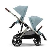 Poussette Cybex Gazelle S Sky Blue châssis taupe