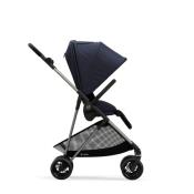 MELIO Taupe Navy Blue 