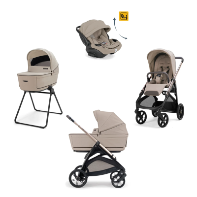 Poussette Quattro Aptica Vicuna Beige Darwin Evo Inglesina