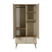 Armoire 2 portes Quax Flow Argile