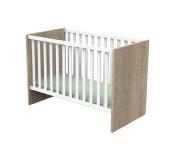 Lit bébé 120x60 Sauthon Nova Blanc Lin