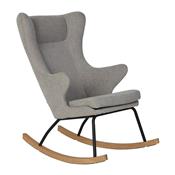 Rocking Chair adulte Deluxe Sand Grey Quax