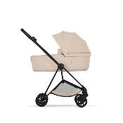 Poussette Duo Mios Confort Matt Black / Cozy Beige avec Nacelle Pliable Cybex